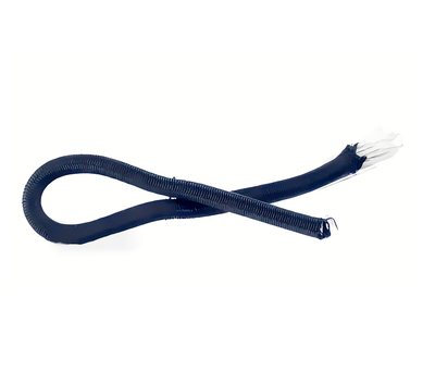 再生滌綸黑色彈力繩0.4