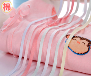 纯棉婴儿服装织带